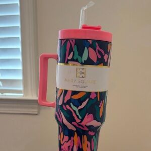 Mary Square Tumbler with Handle